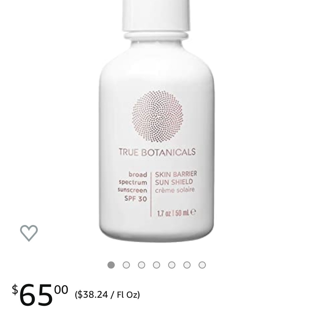 True Botanicals - Skin Barrier Sun Shield SPF 30 Mineral Face Sunscreen